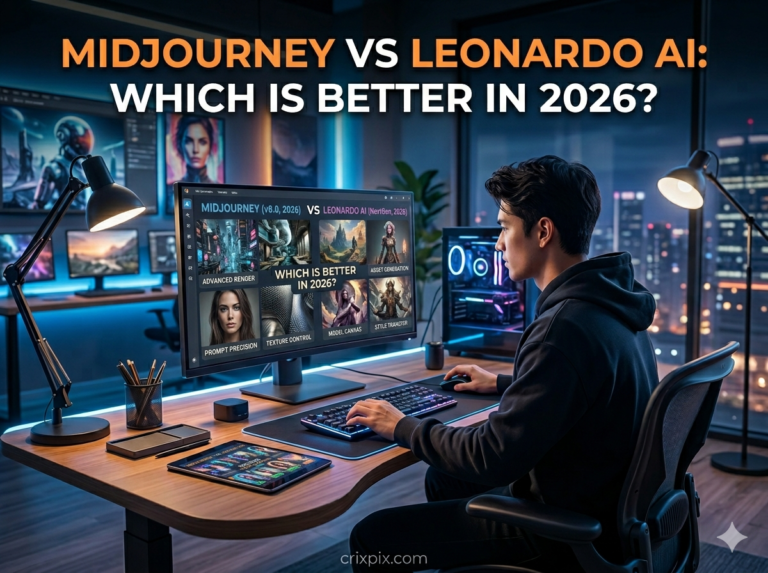 Midjourney vs Leonardo AI
