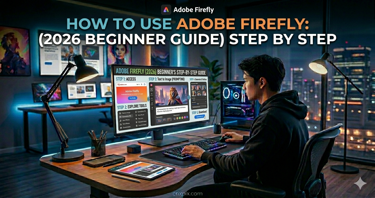 How to Use Adobe Firefly Step by Step (2026 Beginner Guide)