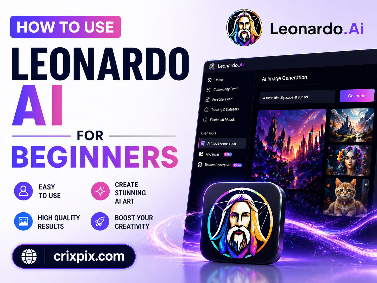 how to use Leonardo AI