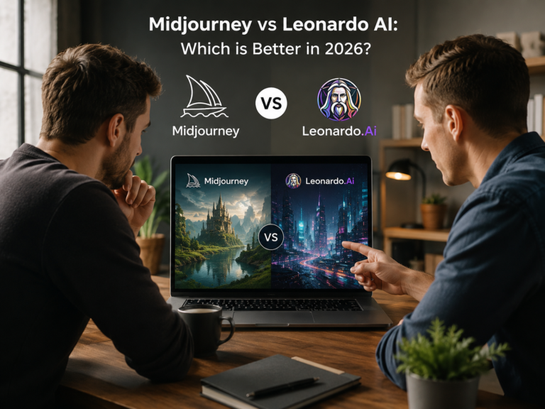 Midjourney vs Leonardo AI