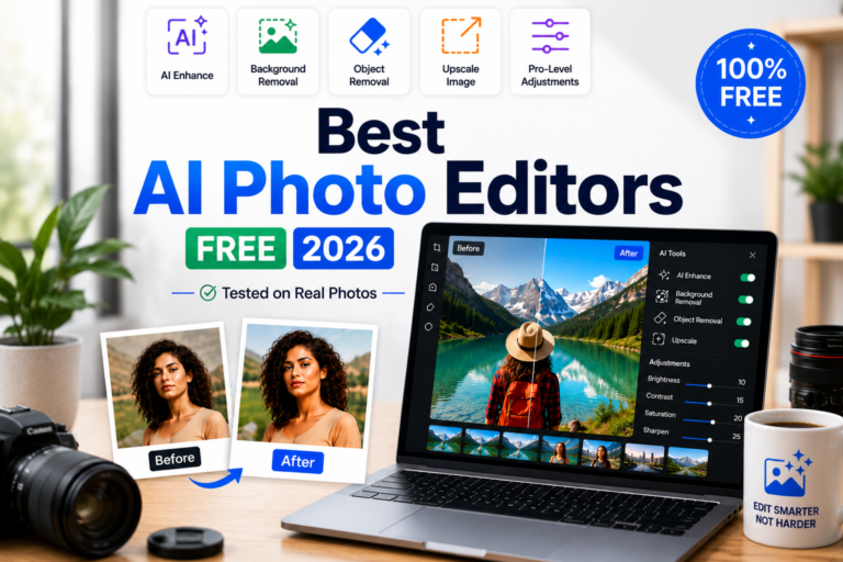 Best ai photo editors free 2026