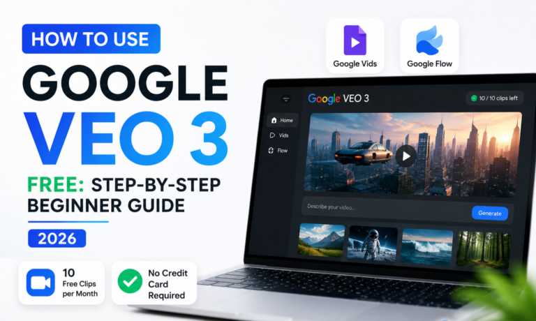 How to Use Google Veo 3 Free: Step-by-Step Beginner Guide (2026)