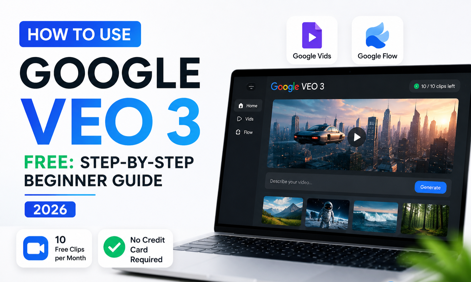 How to Use Google Veo 3 Free: Step-by-Step Beginner Guide (2026)