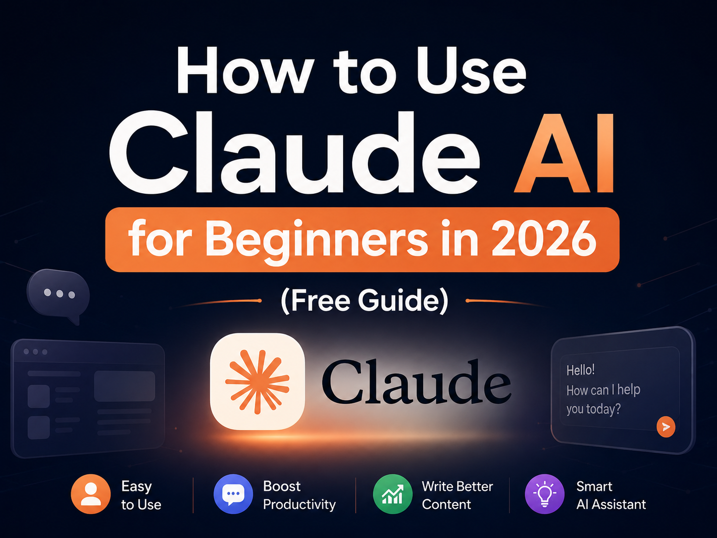 How to Use Claude AI for Beginners in 2026 (Free Guide)