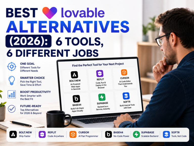 Best Lovable Alternatives (2026): 6 Tools, 6 Different Jobs