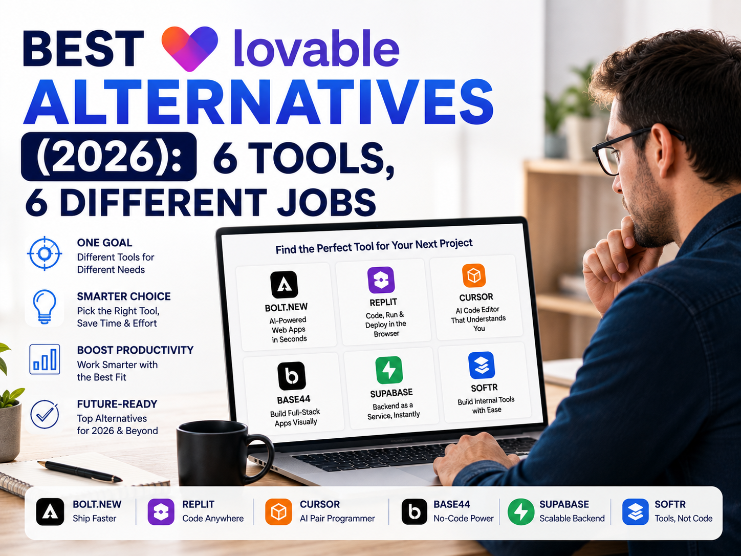 Best Lovable Alternatives (2026): 6 Tools, 6 Different Jobs